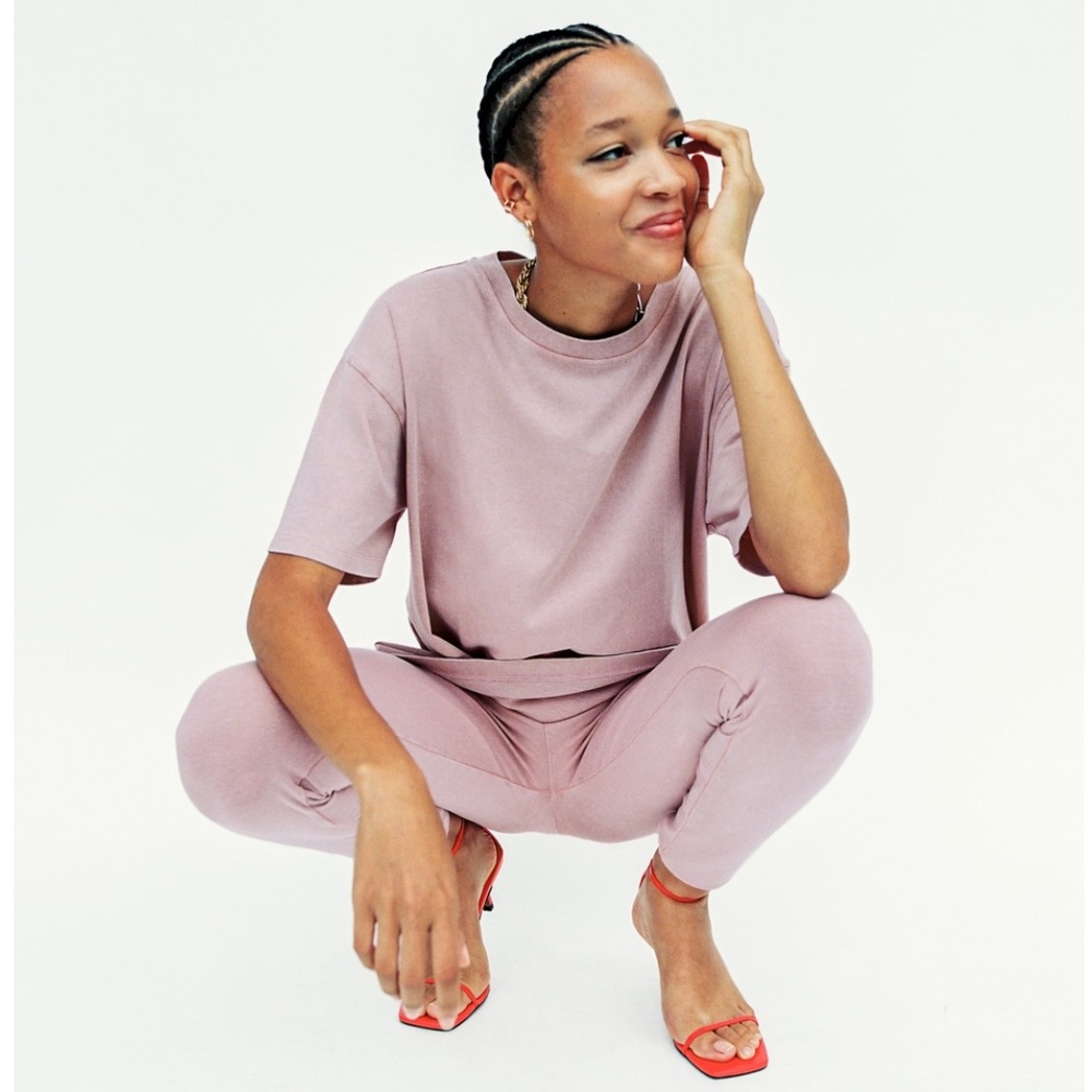 𝗡𝗪𝗧 𝗭𝗮𝗿𝗮 • Washed Effect Leggings